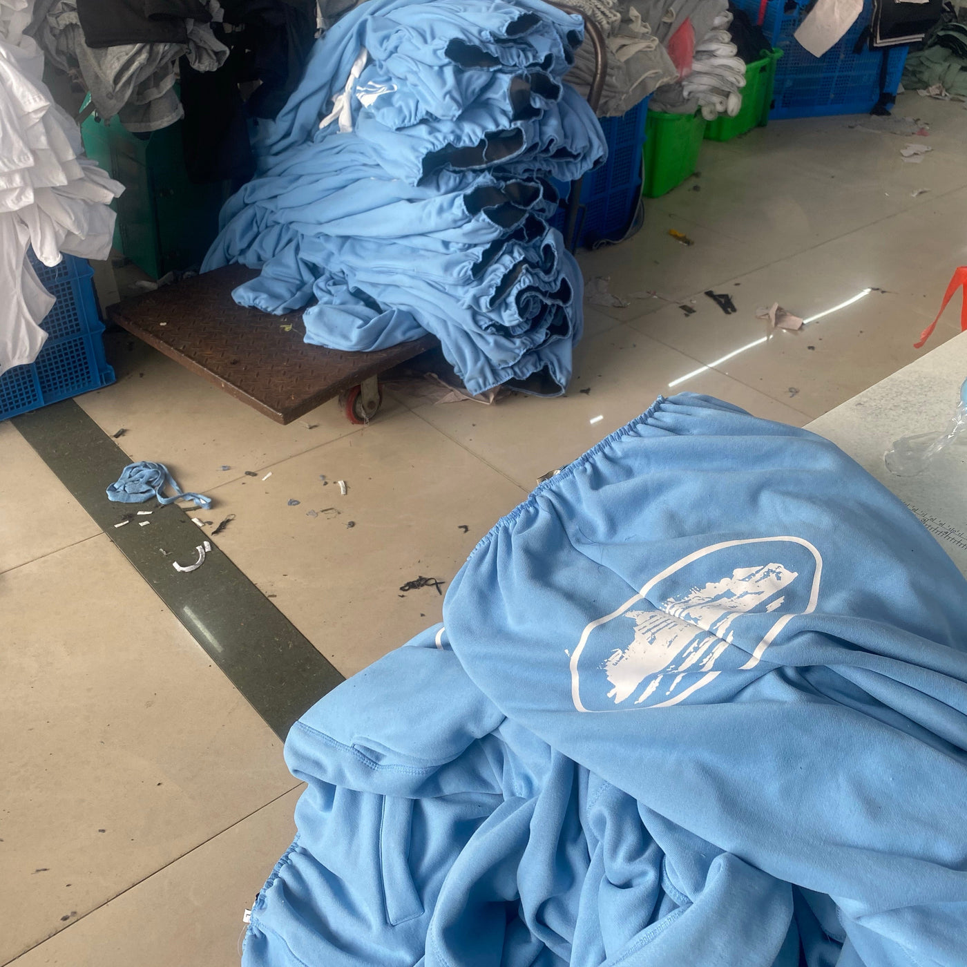 "Alcatraz" Tracksuit Babyblue