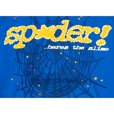 "Sp5der" Hoodie Blue