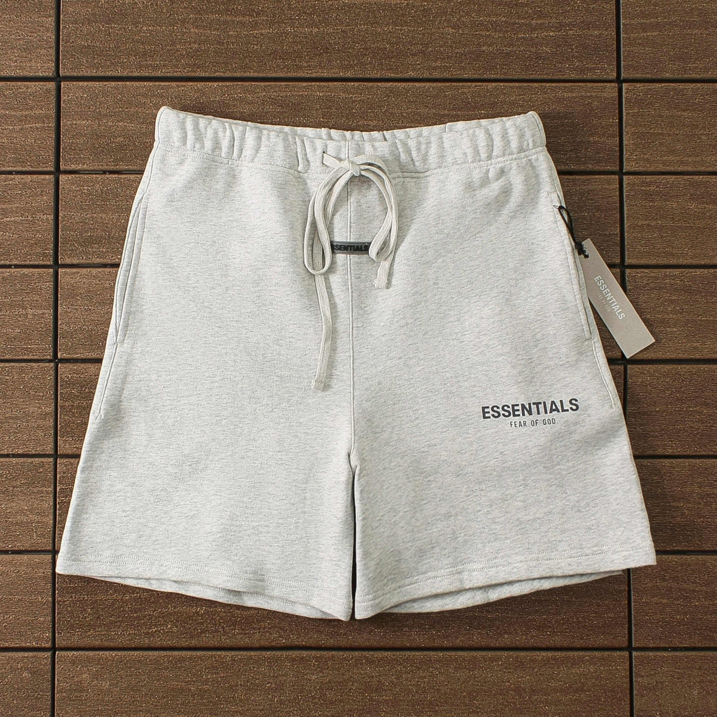 "Essence" Shorts Grey